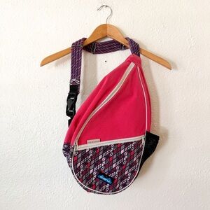 KAVU Paxton Pack Rope Sling Diamonds Crossbody Bag